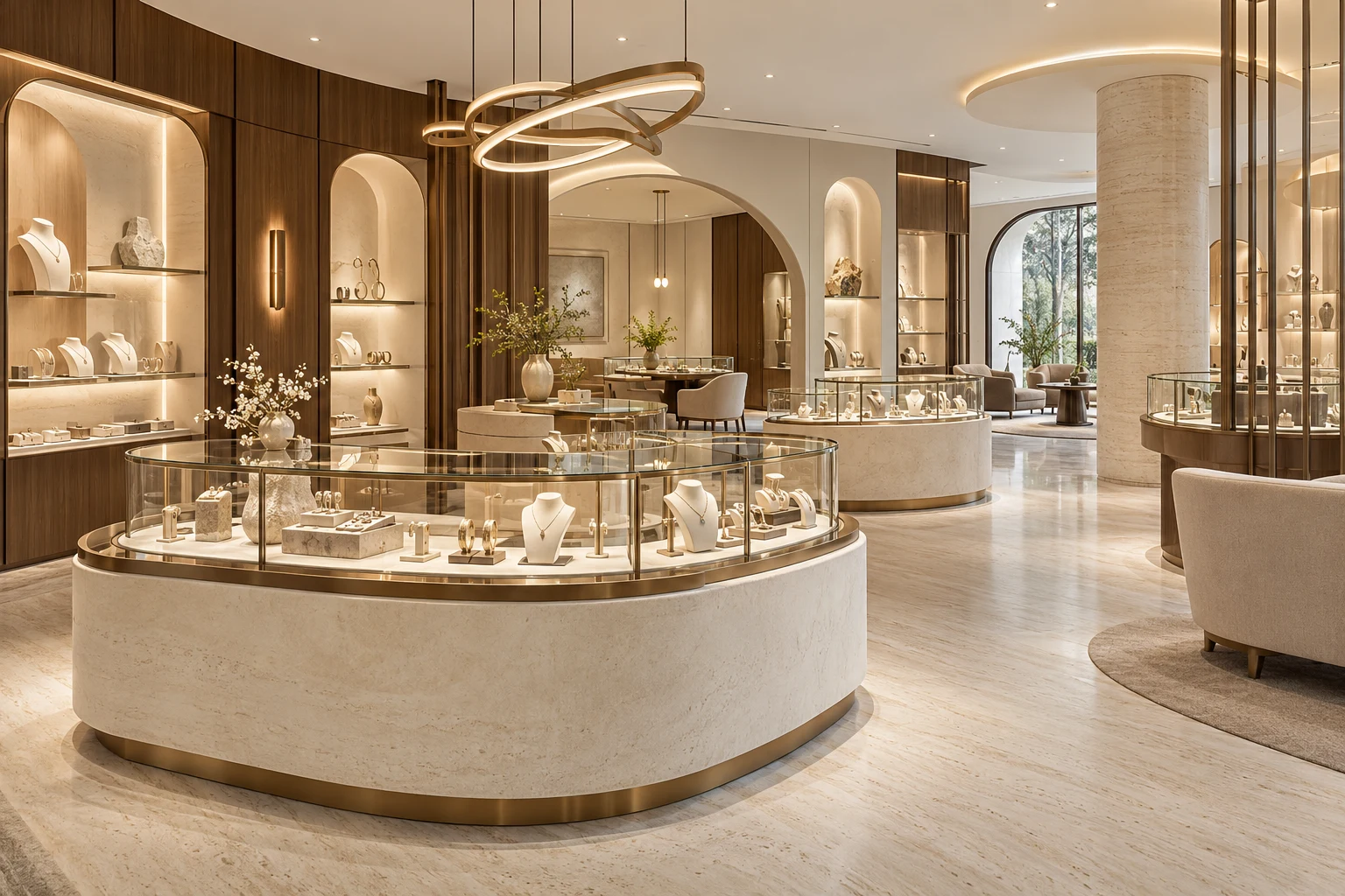 Retail Showroom, Interior Concept